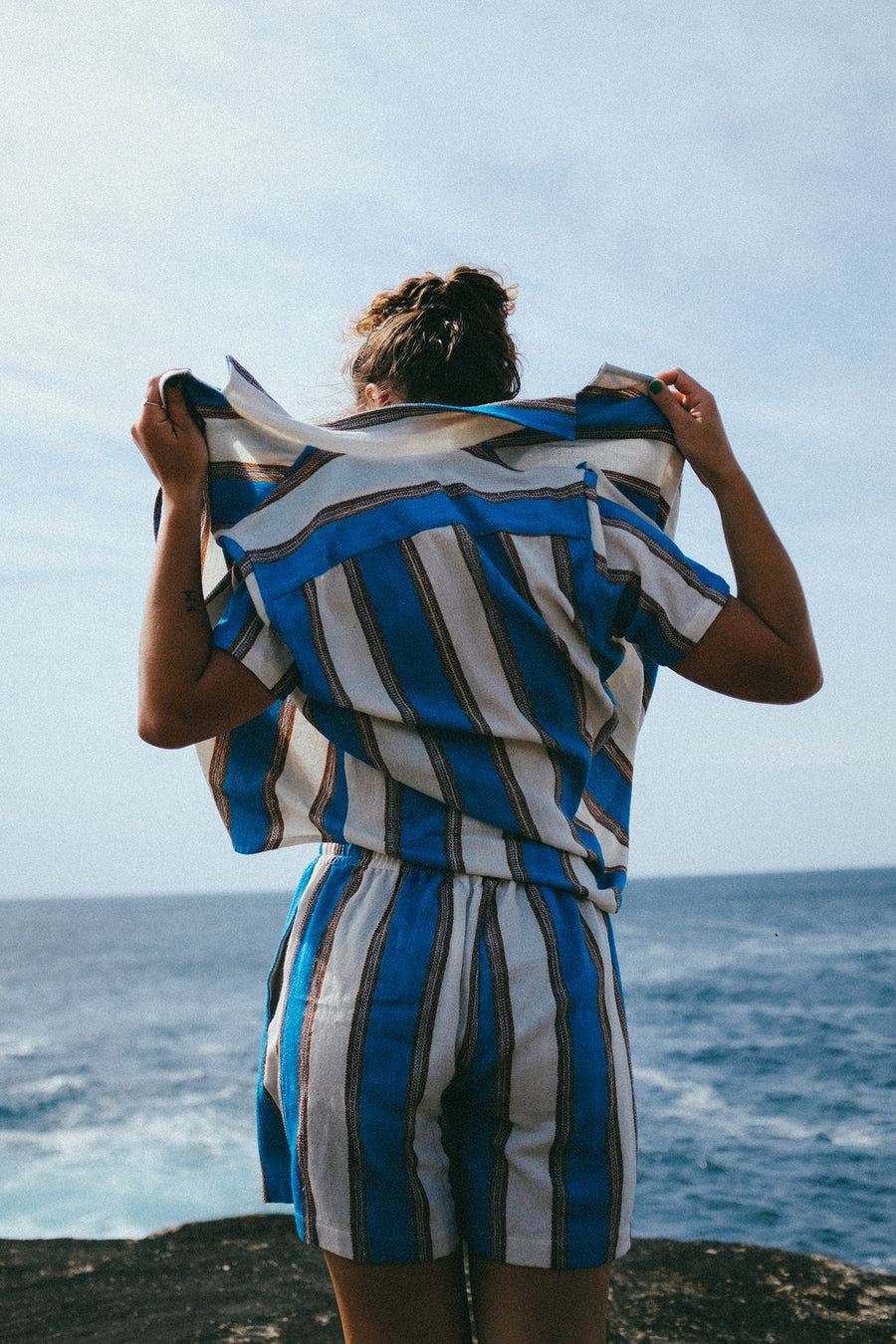 Afghan Cotton Stripe Shirt