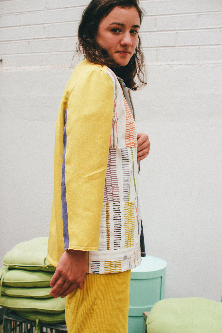 Broidery Signature Jacket