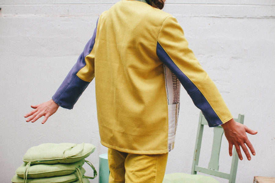 Broidery Signature Jacket