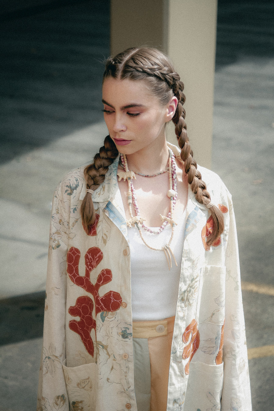 Cut Out Signature Jacket