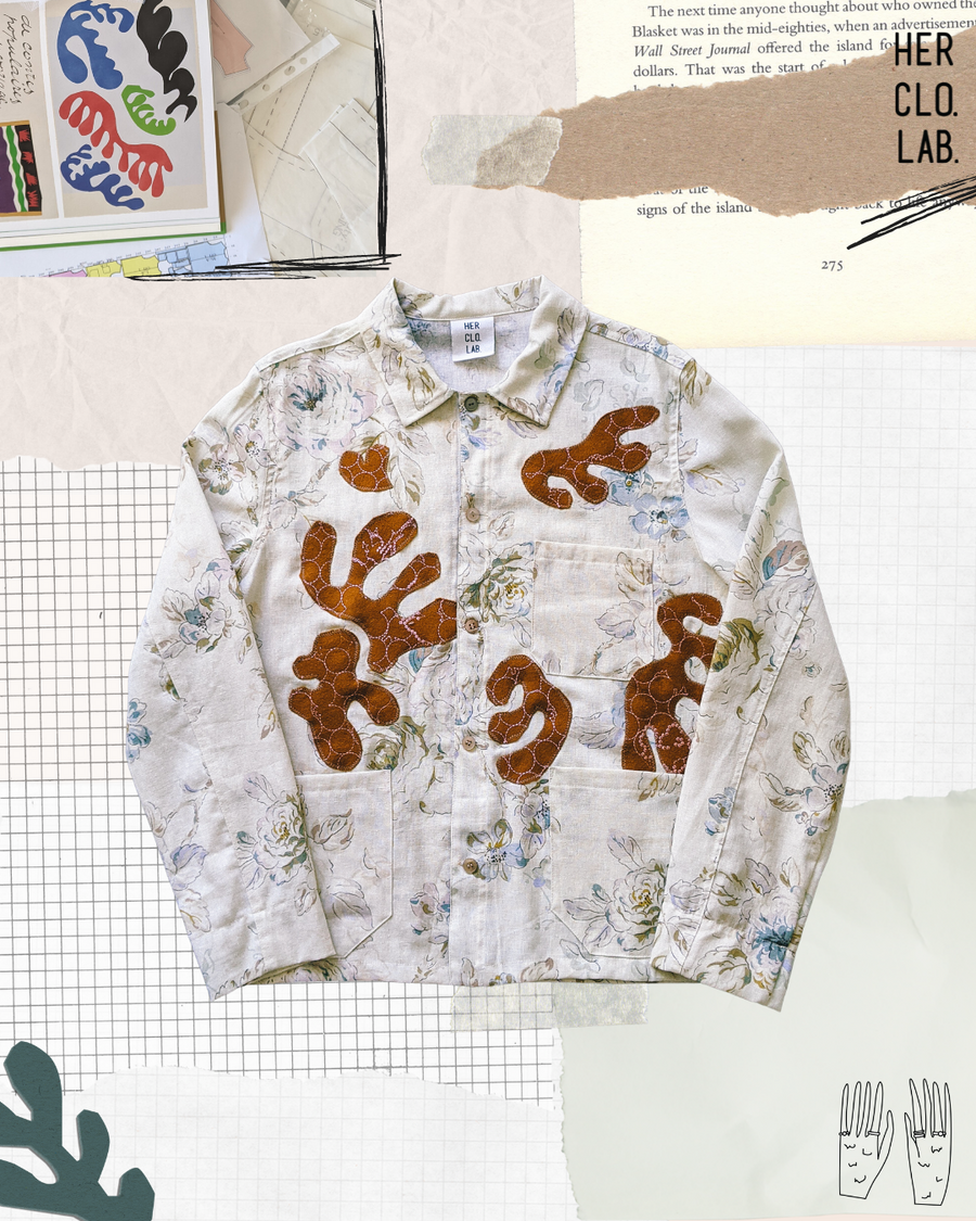 Cut Out Signature Jacket