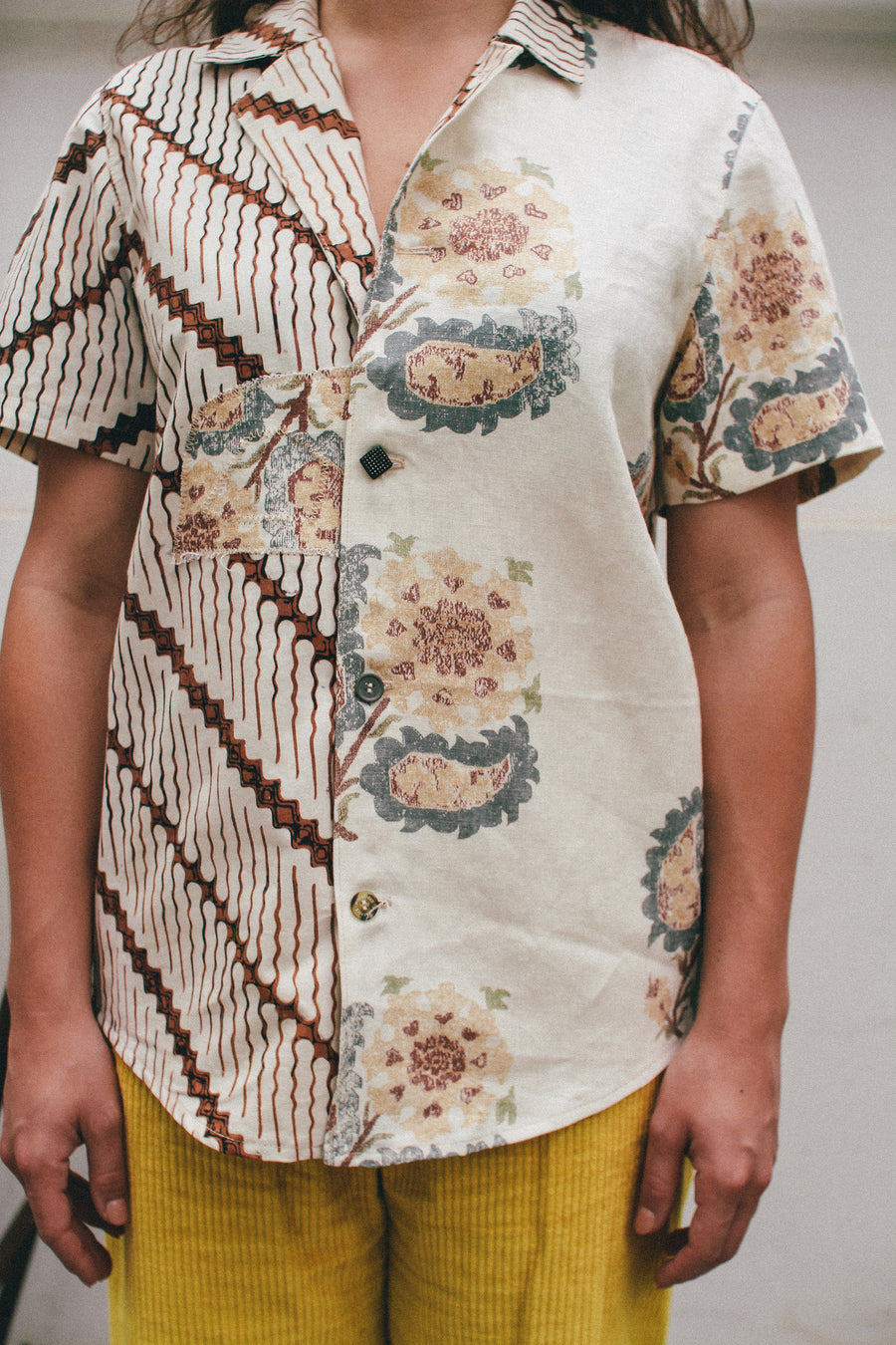 Yours Truly Patchwork Shirt