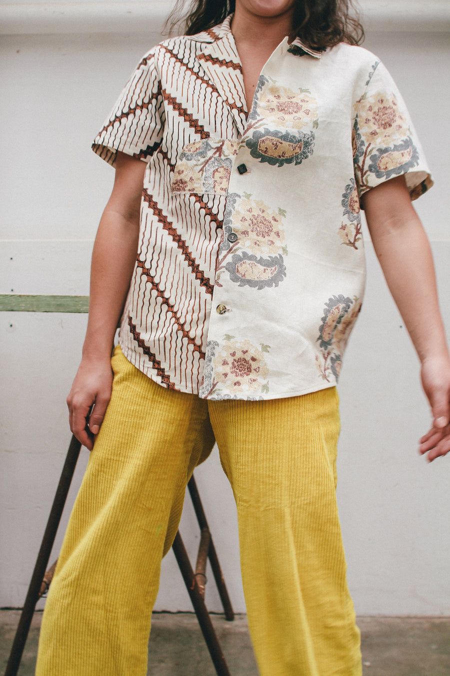 Yours Truly Patchwork Shirt