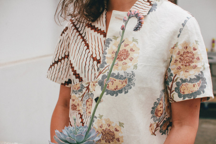 Yours Truly Patchwork Shirt