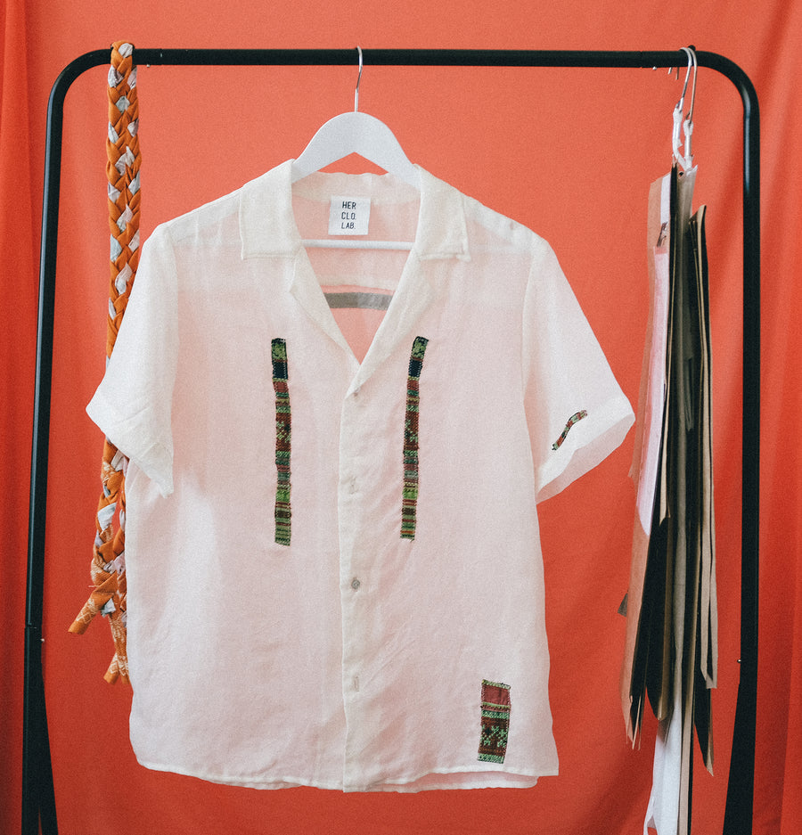 Yours Truly Sheer Silk Shirt