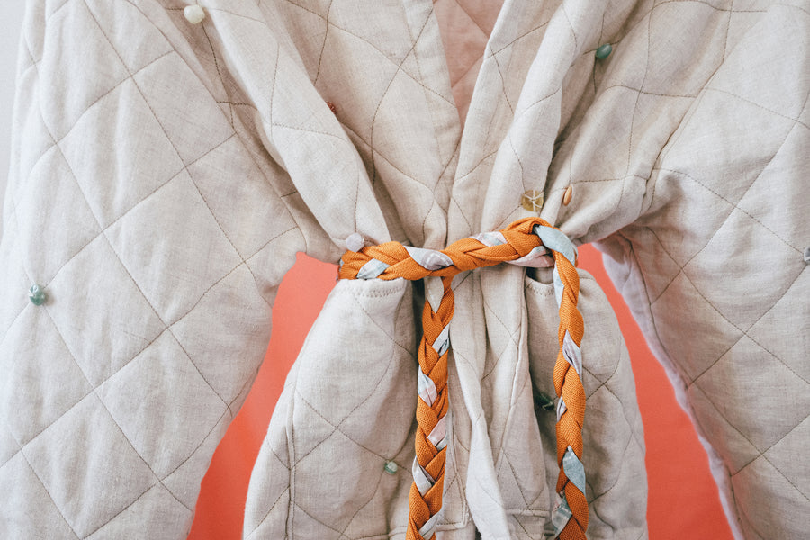 Pelageya Quilted Bomber