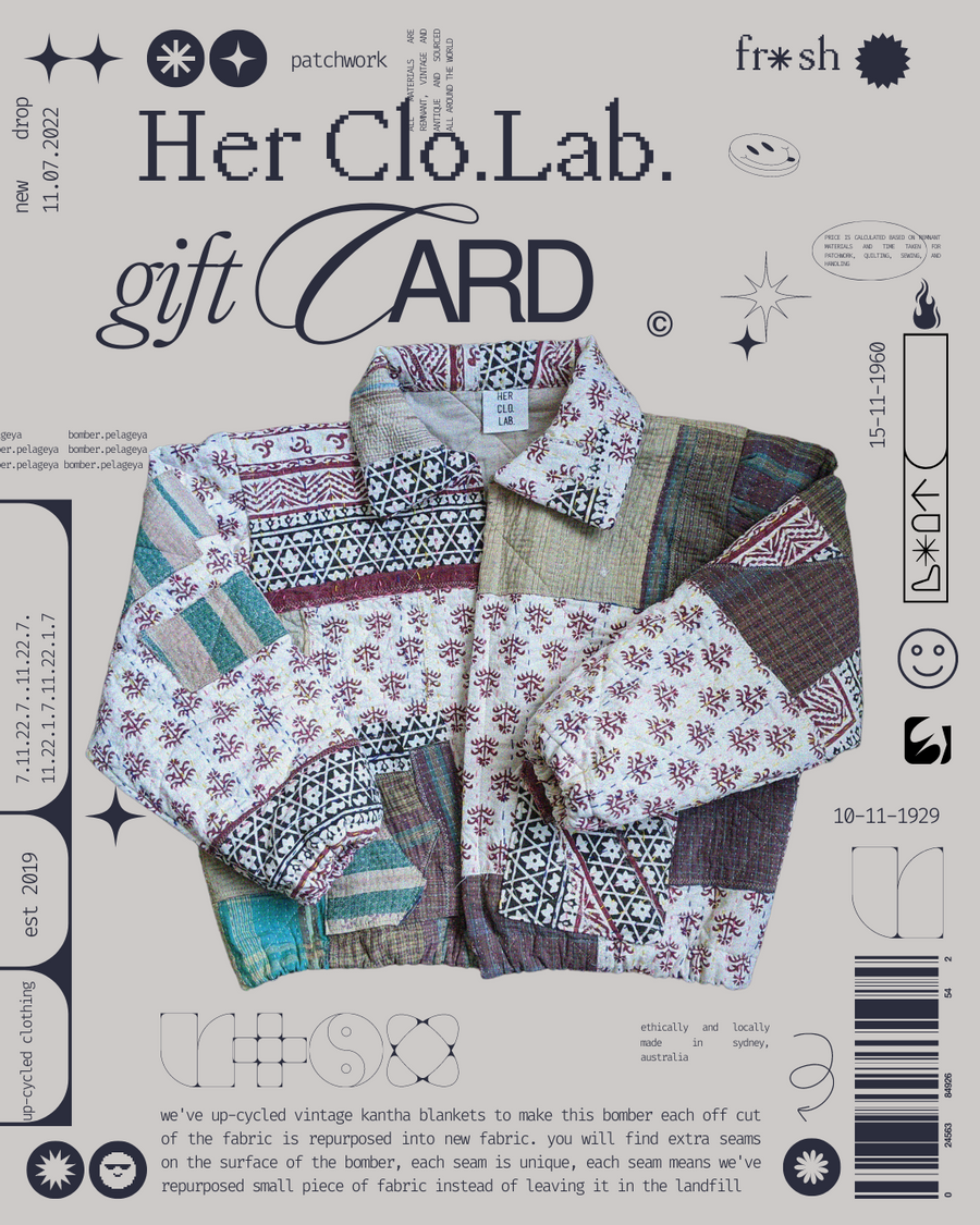 HER CLO. LAB. GIFT CARD