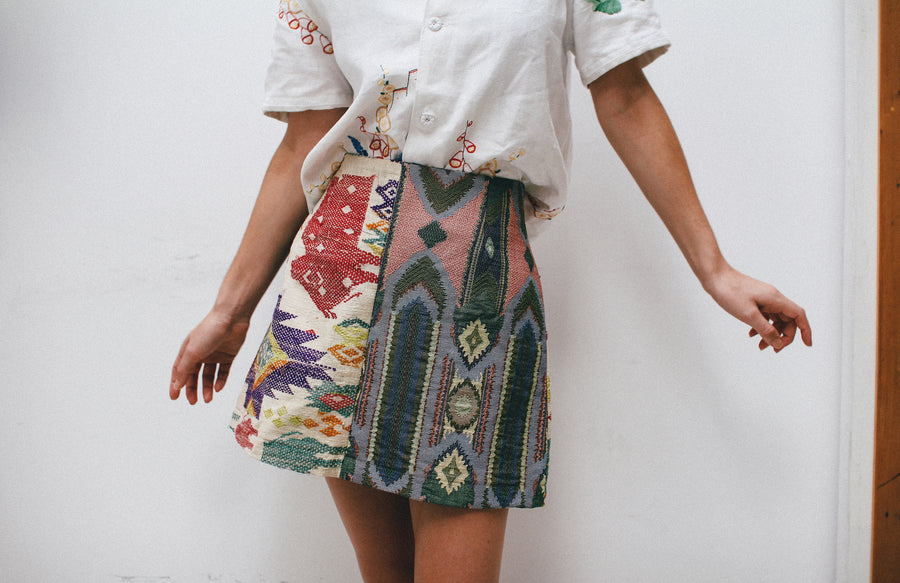 Hill Ikat Skirt