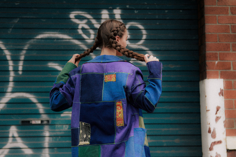 Patchwork Signature Jacket