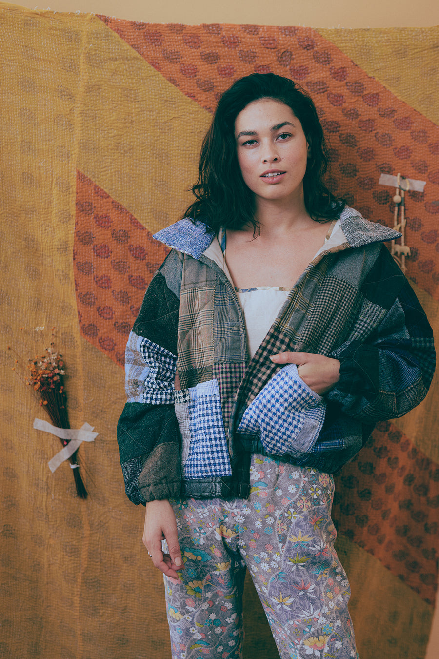 Pelageya Patchwork Bomber # 19