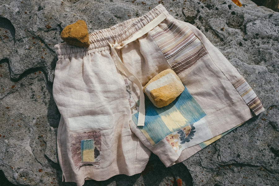 Patchwork Uliyana Short