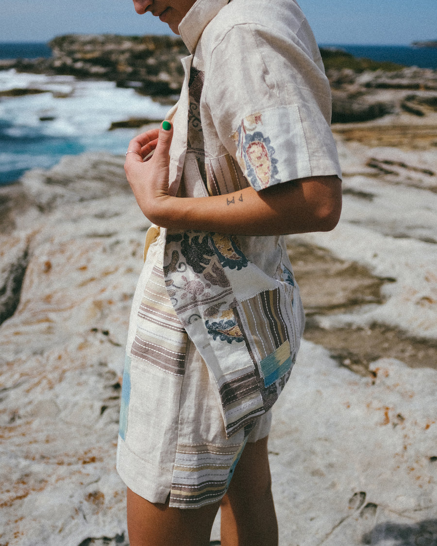 Patchwork Yours Truly Shirt