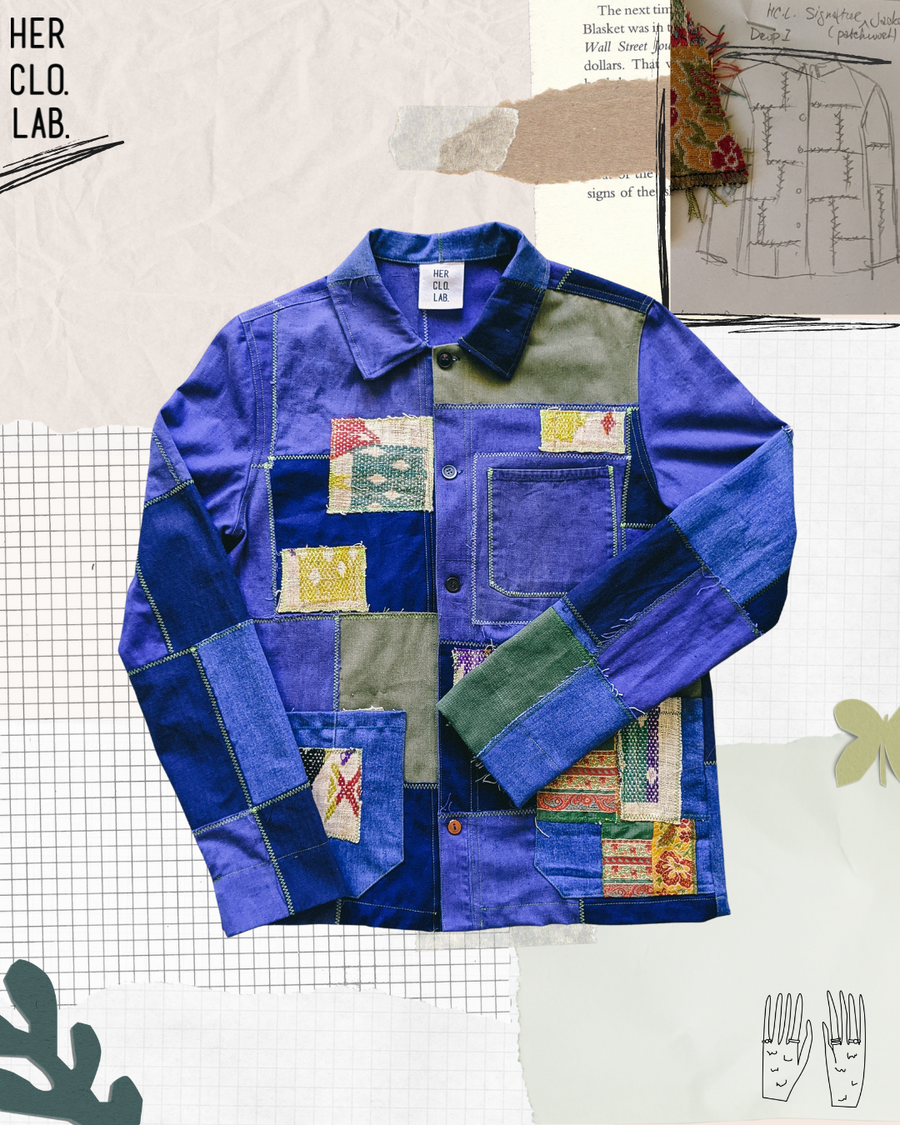 Patchwork Signature Jacket
