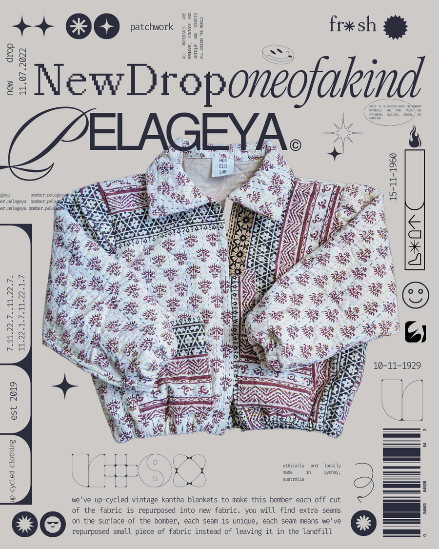Pelageya Patchwork Bomber No. 31