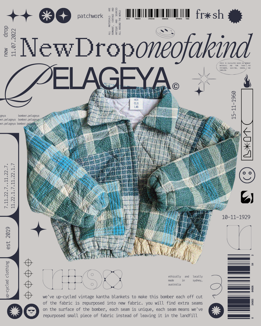 Pelageya Patchwork Bomber No. 33