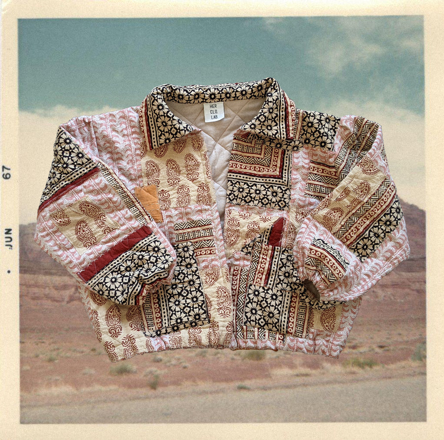 PELAGEYA PATCHWORK PAISLEY BOMBER
