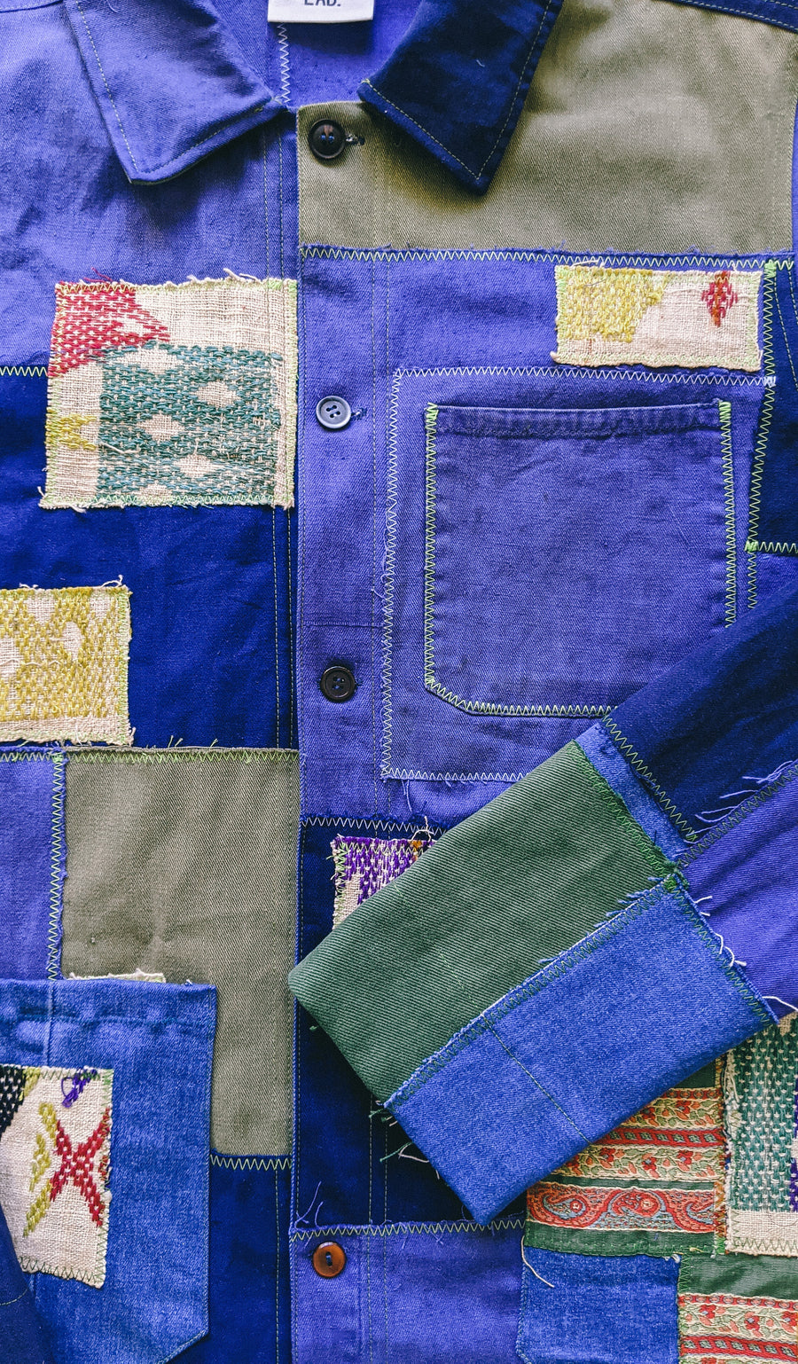 Patchwork Signature Jacket