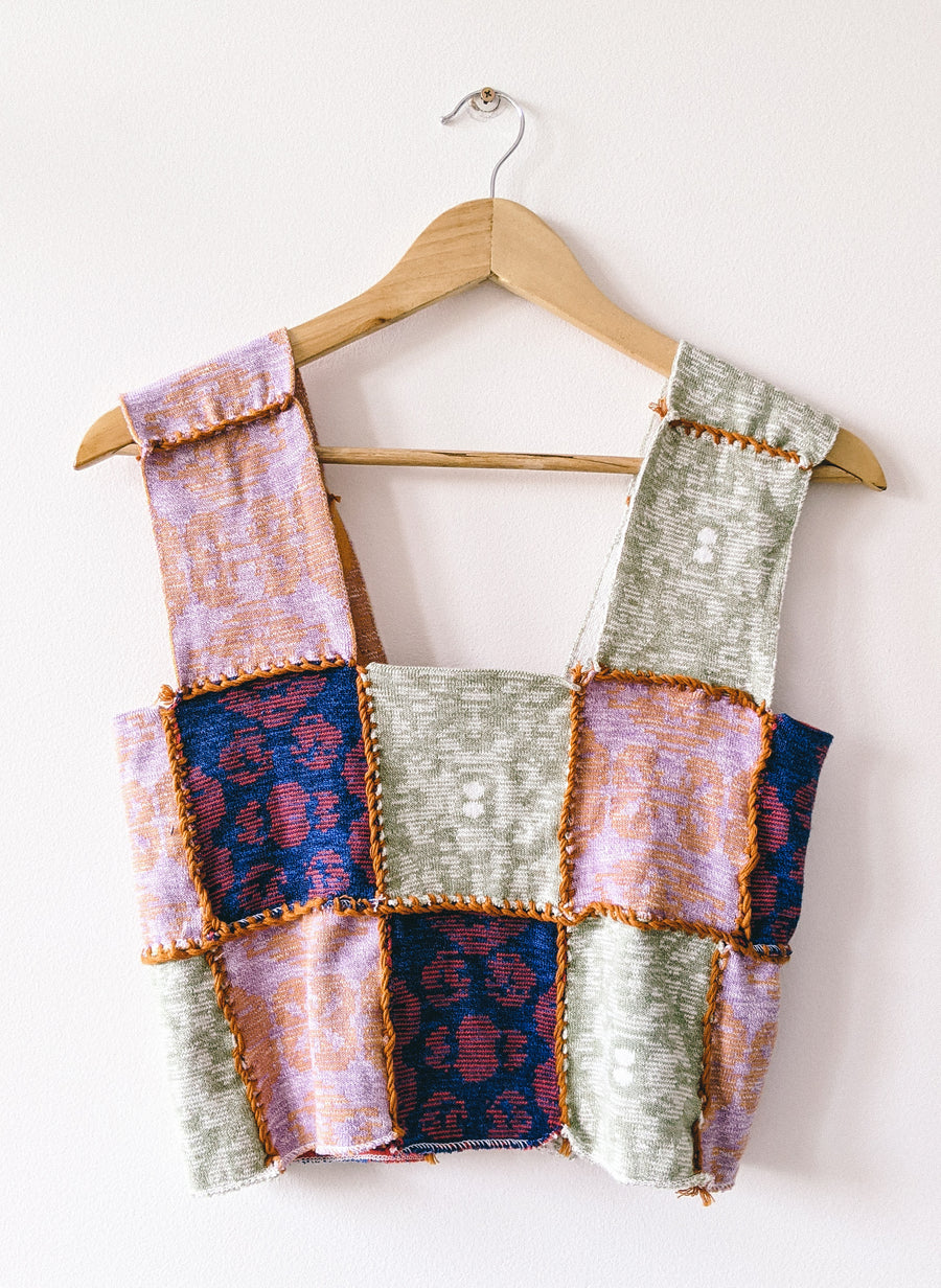 Ikat Knitted Top