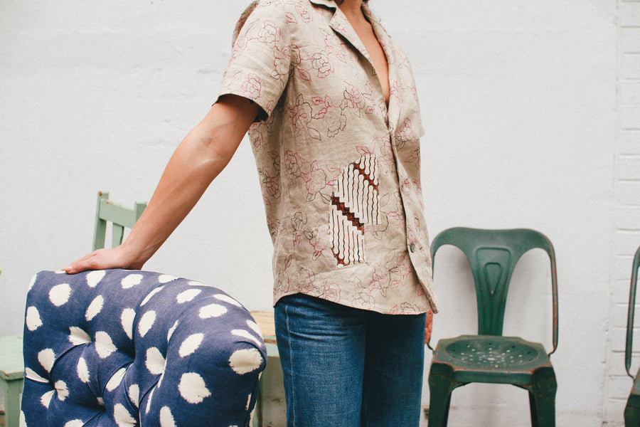 Yours Truly Broidery Shirt