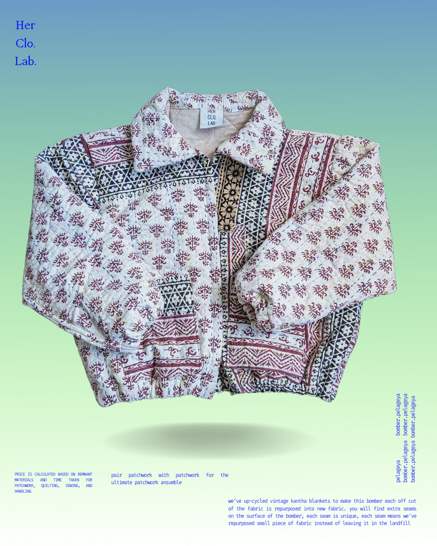 Pelageya Patchwork Bomber No. 31