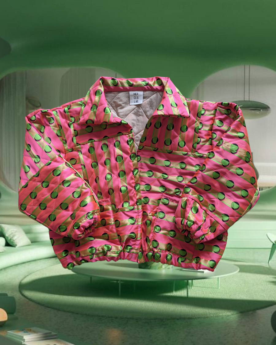 Pelageya Patchwork Bomber # 18