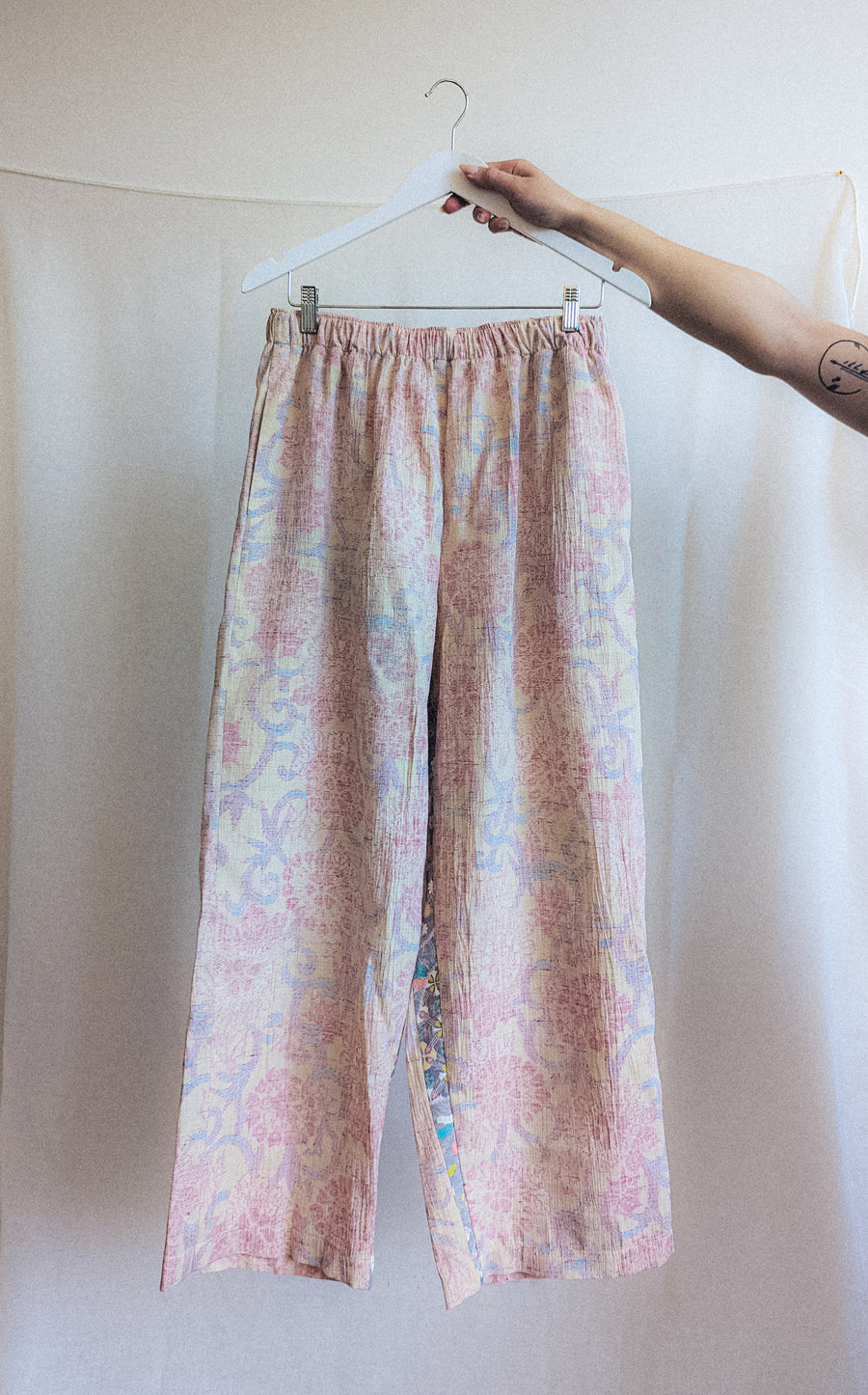 Kimono Palazzo Pant