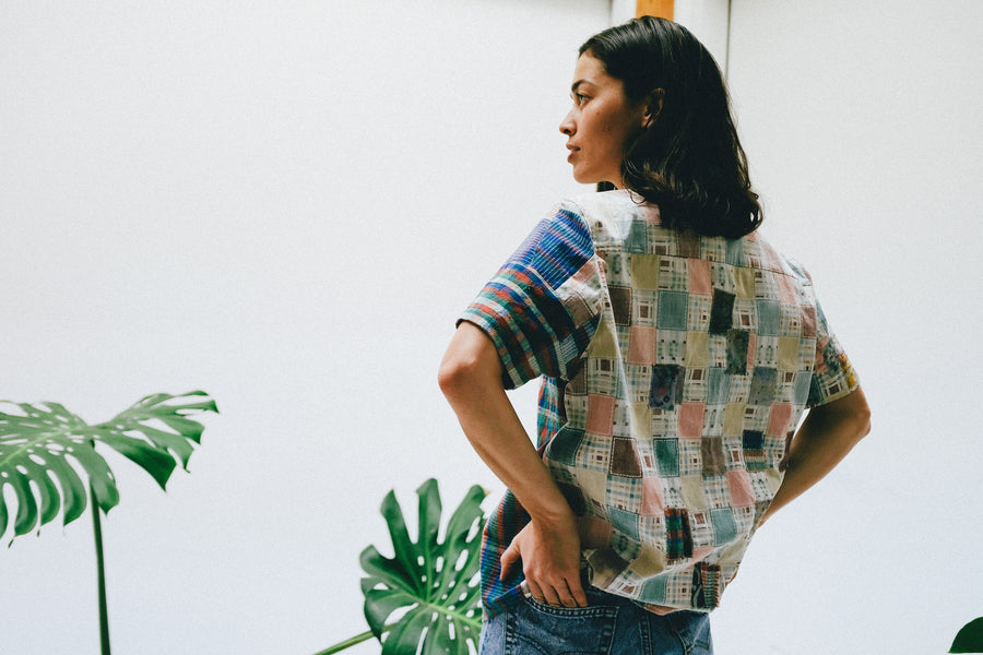 Yours Truly Patchwork Shirt